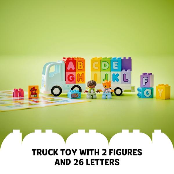 Brinquedo de construção LEGO DUPLO Town Alphabet Truck 10421 Imagem de Brinquedo de construção LEGO DUPLO Town Alphabet Truck 10421