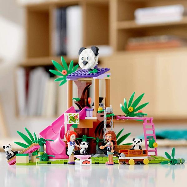 Imagem de Brinquedo de construção LEGO Friends Panda Jungle Tree House 41422