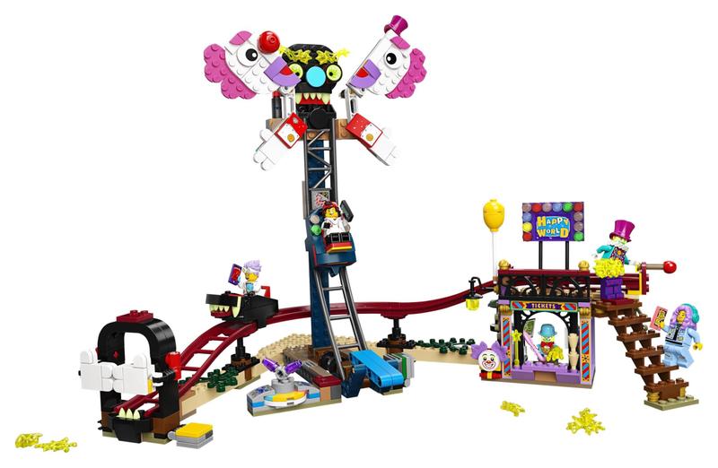 Imagem de Brinquedo de construção LEGO Hidden Side Haunted Fairground 70432