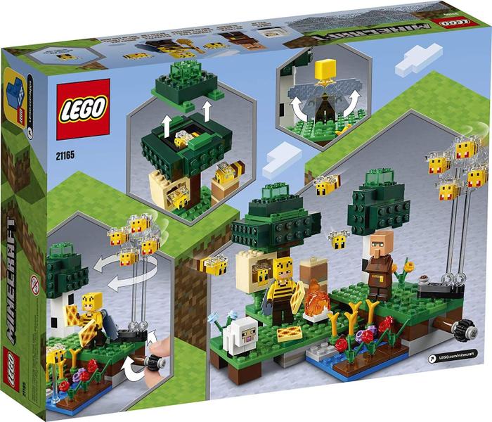 Imagem de Brinquedo de construção LEGO Minecraft The Bee Farm 21165 238 peças