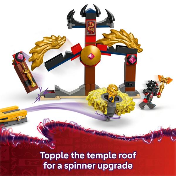 Imagem de Brinquedo de construção LEGO NINJAGO Dragon Spinjitzu Battle Pack 71826