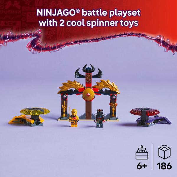 Imagem de Brinquedo de construção LEGO NINJAGO Dragon Spinjitzu Battle Pack 71826