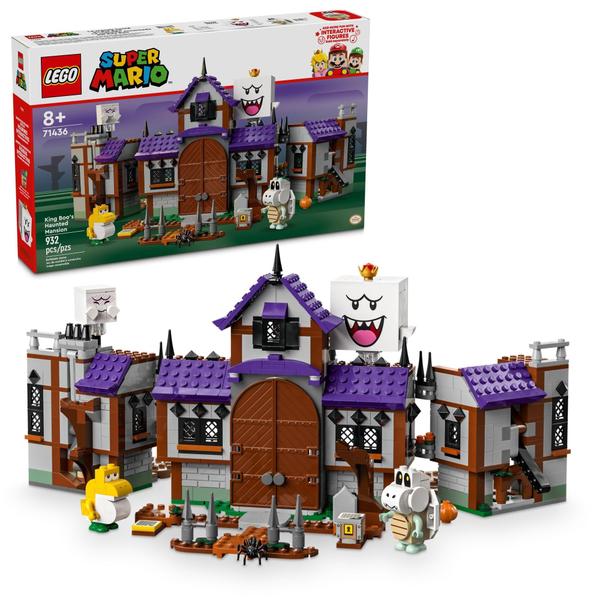 Imagem de Brinquedo de construção LEGO Super Mario King Boo's Haunted Mansion