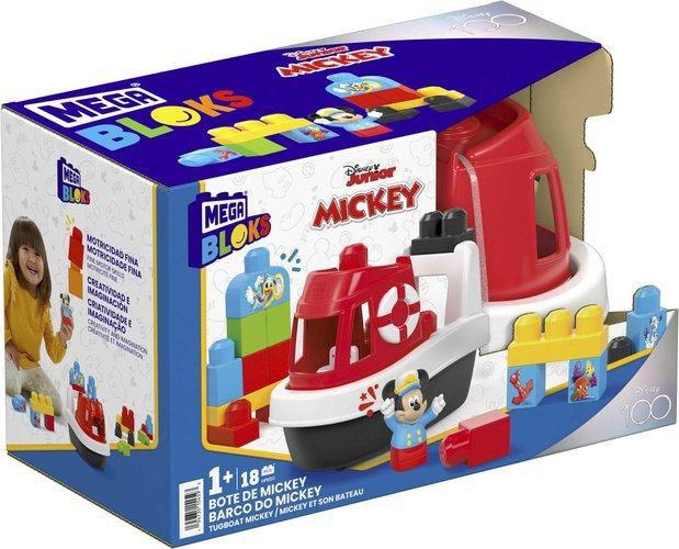 Imagem de Brinquedo de construção Mega Bloks Disney Classic Mickey Boat