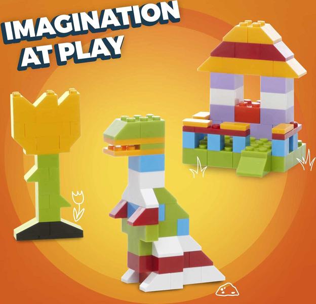 Imagem de Brinquedo de construção Mega Construx Open-Ended Play 480 peças 4+