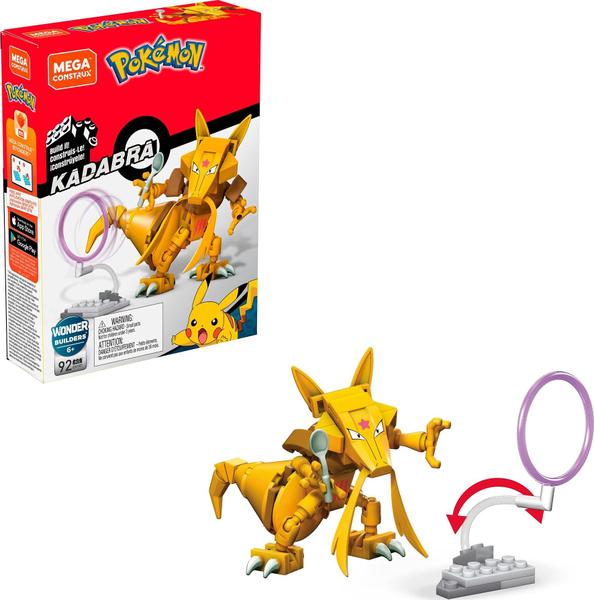 Imagem de Brinquedo de Construção Pokémon Kadabra Mega - 92 Peças