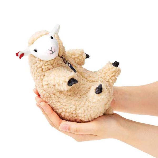 Imagem de Brinquedo de cordeiro desgastável Plush Cashmere Plush Plush Lamb Suitabl