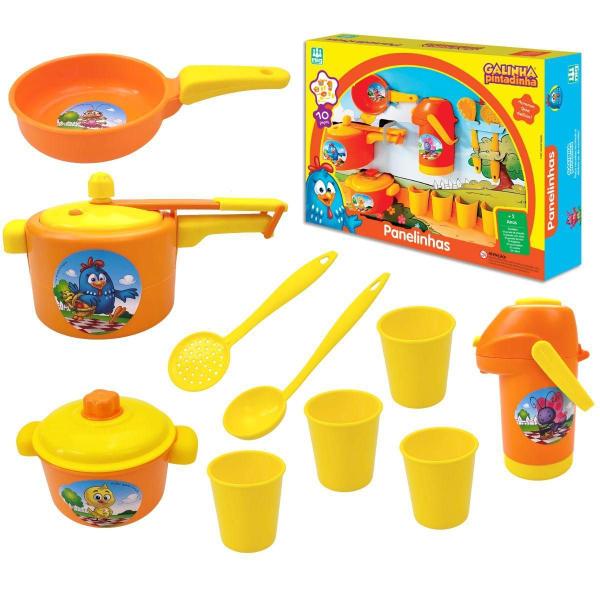 Imagem de Brinquedo De Cozinha Galinha Pintadinha Jogo Panela Infantil