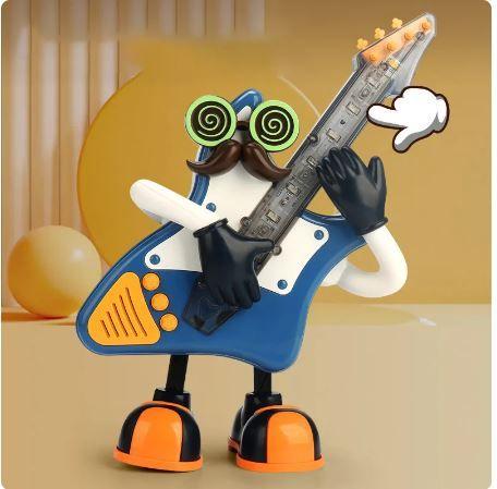 Brinquedo de dança elétrica cantando dança brinquedo instrumento musical elétrico (guitarra) - Toy King Imagem de Brinquedo de dança elétrica cantando dança brinquedo instrumento musical elétrico (guitarra)