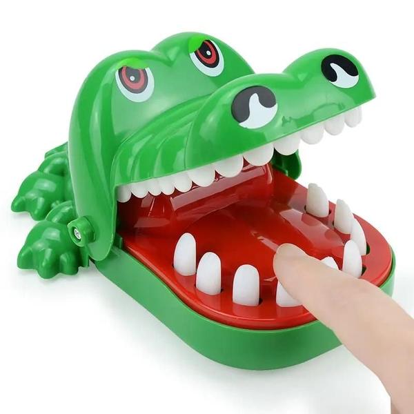 Imagem de Brinquedo de Dentista com Crocodilo - Jogo Engraçado para Crianças