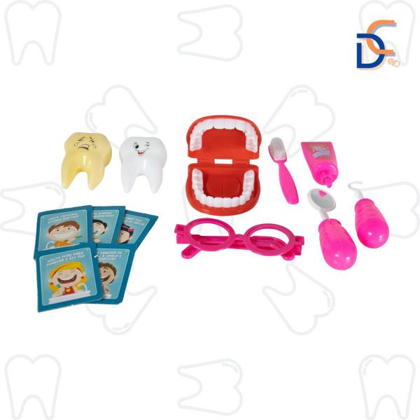 Imagem de Brinquedo de Dentista Infantil Kit com Maleta e Acessórios