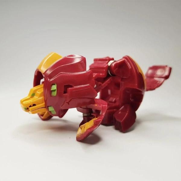 Imagem de Brinquedo de Dinossauro Bakugan - Giroscópio com Deformação para Crianças