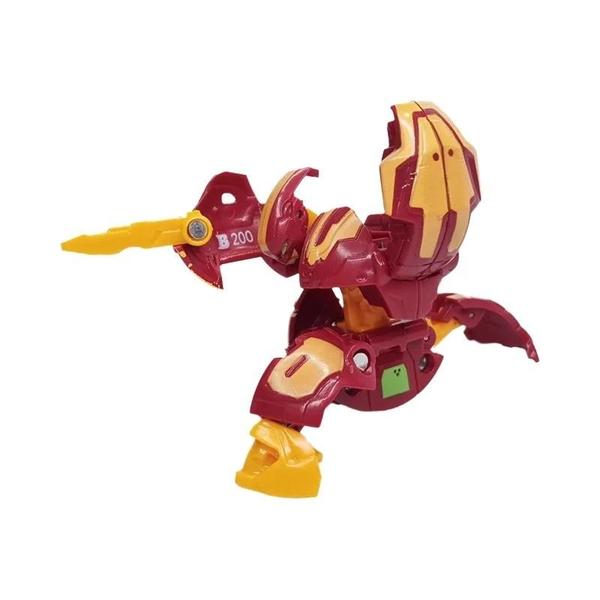 Imagem de Brinquedo de Dinossauro Bakugan - Giroscópio com Deformação para Crianças