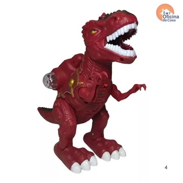 Imagem de Brinquedo De Dinossauro Com Luzes & Sons ID