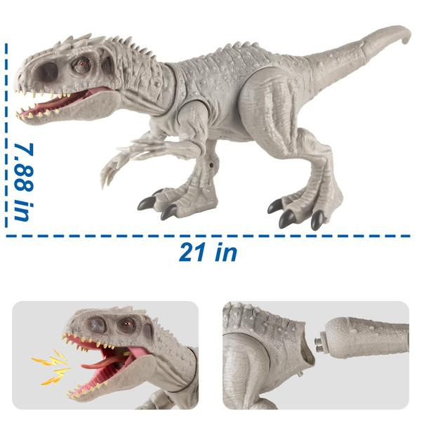 Imagem de Brinquedo de Dinossauro Indominus Rex - Action Figure para Crianças (3 a 8 anos)