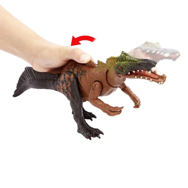 Imagem de Brinquedo de dinossauro Mattel Jurassic World Wild Roar Irritator 28 cm