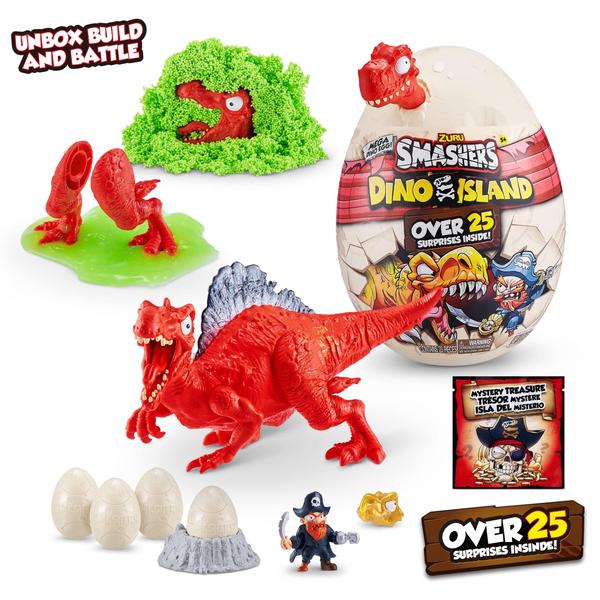 Imagem de Brinquedo de dinossauro ZURU SMASHERS Smashers Dino Island Spinosaurus