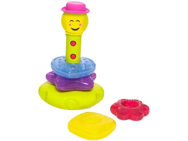 Imagem de Brinquedo de Empilhar Torre Lumina Ta Te Ti - 7 Peças