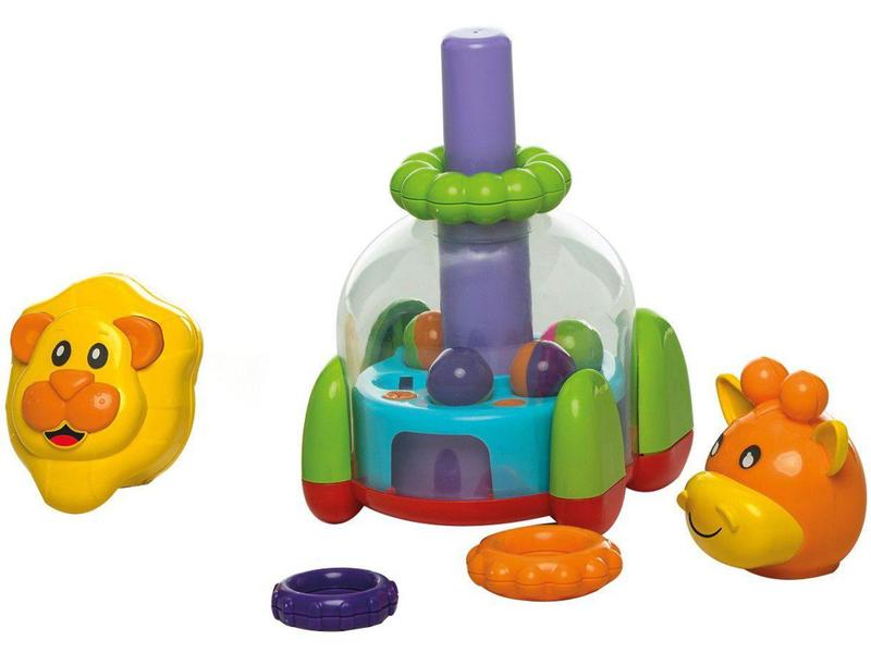 Imagem de Brinquedo de Encaixar Baby Mix  - Ta Te Ti 6 Peças