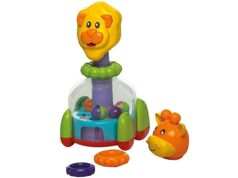 Imagem de Brinquedo de Encaixar Baby Mix  - Ta Te Ti 6 Peças