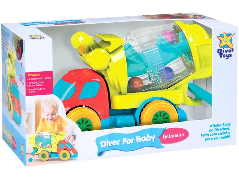 Imagem de Brinquedo de Encaixar Diver For Baby - Betoneira Divertoys