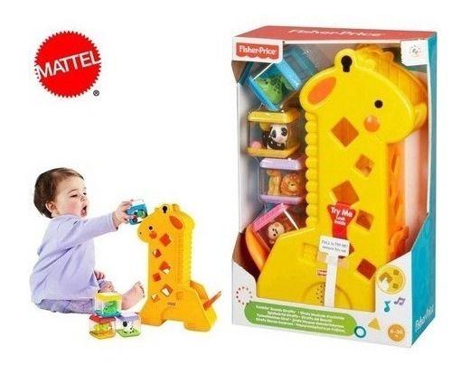 Imagem de Brinquedo de Encaixar Girafa Pick-A-Blocks - Fisher-Price