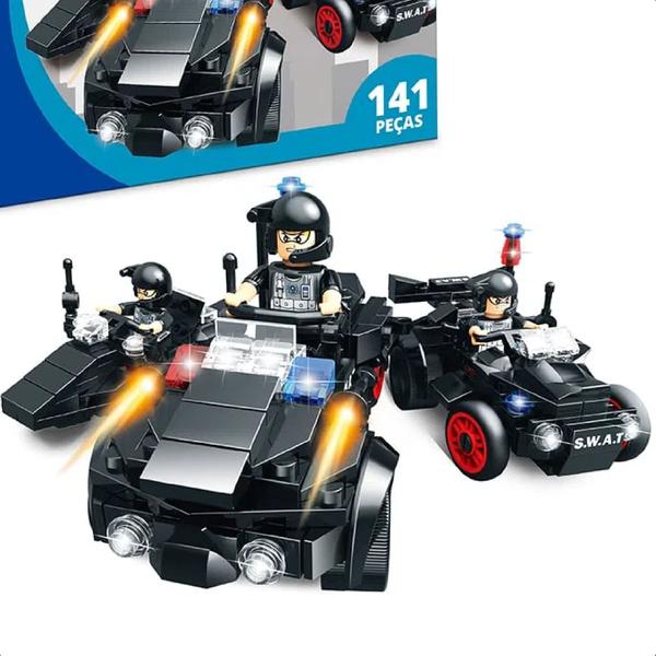 Brinquedo De Encaixe Operações Especiais Carro 3 EM 1 141 Peças Raciocínio Percepção +De 6 Anos Xalingo - 28187 Imagem de Brinquedo De Encaixe Operações Especiais Carro 3 EM 1 141 Peças Raciocínio Percepção +De 6 Anos Xalingo - 28187