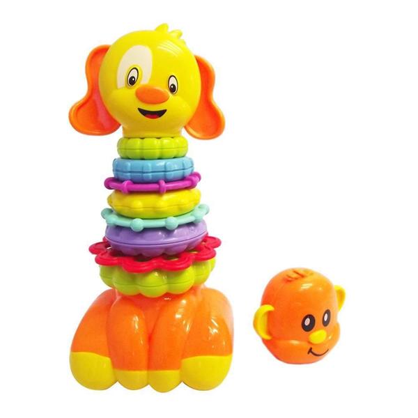 Brinquedo De Encaixe Zoo Argolas Calesita Ref 866 Imagem de Brinquedo De Encaixe Zoo Argolas Calesita Ref 866