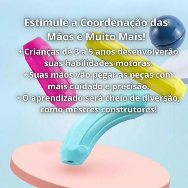 Imagem de Brinquedo De Imã Infantil Magnético Educativo Criativo Caixa