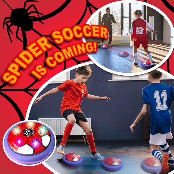 Imagem de Brinquedo de interior Hover Soccer Ball Omiowl Spider Boy com luzes LED