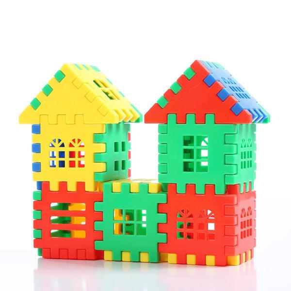 Imagem de Brinquedo De Montar Infantil Casa Castelo Construção