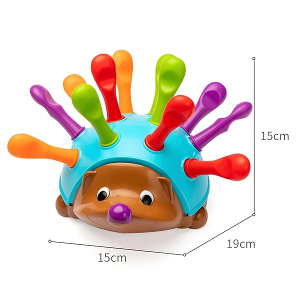 Brinquedo de Ouriço para Desenvolver Habilidades Motoras Finas em Crianças Imagem de Brinquedo de Ouriço para Desenvolver Habilidades Motoras Finas em Crianças