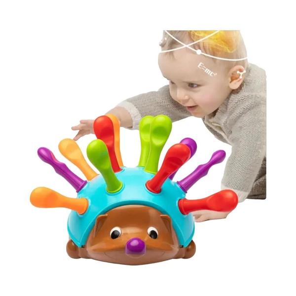 Brinquedo de Ouriço para Desenvolver Habilidades Motoras Finas em Crianças Imagem de Brinquedo de Ouriço para Desenvolver Habilidades Motoras Finas em Crianças