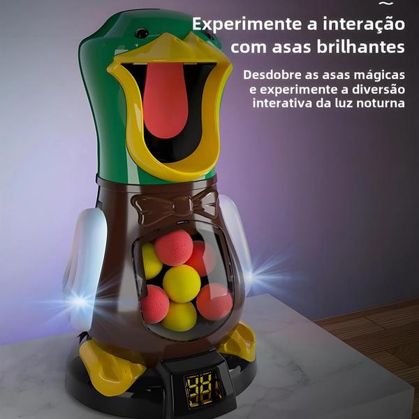 Imagem de Brinquedo de Pato de Tiro com Fome - Pistola de Bolinhas de Espuma 98K para Crianças