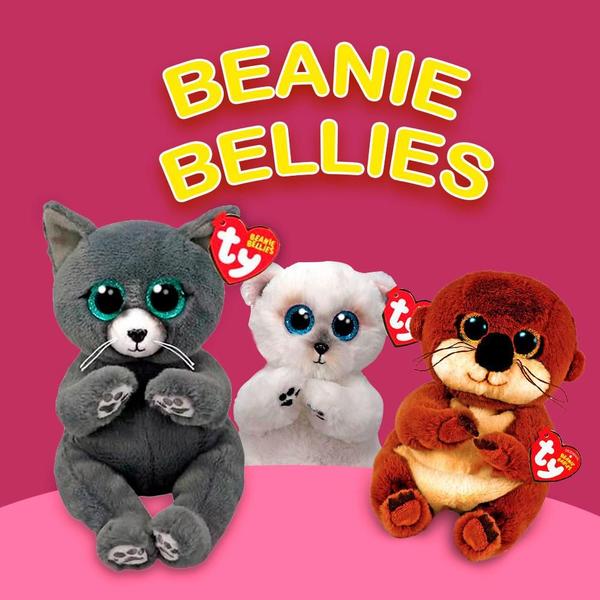 Imagem de Brinquedo de Pelúcia Beanie Babies, Girafa - Toyng 