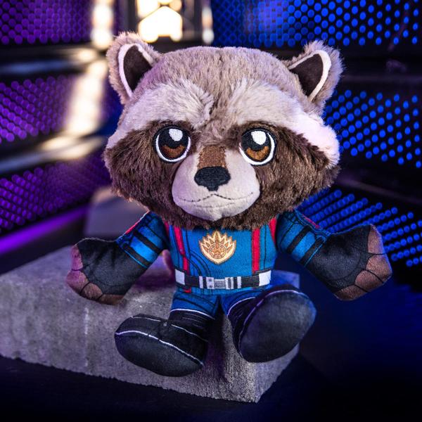 Imagem de Brinquedo de pelúcia Bleacher Creatures Marvel Rocket Raccoon 8 polegadas