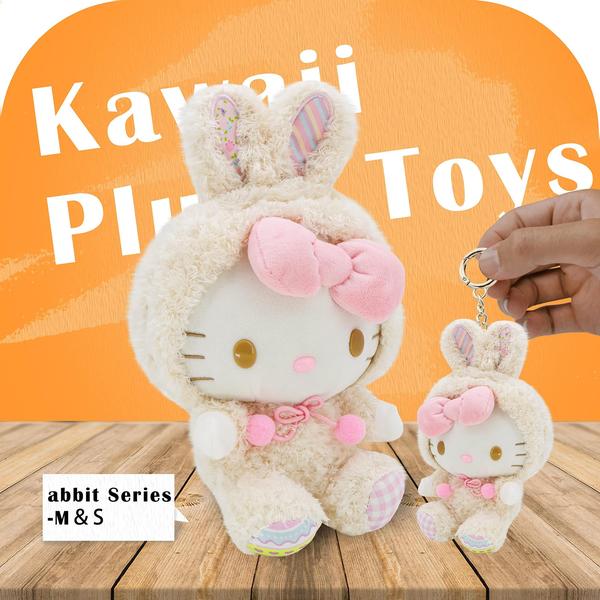 Brinquedo de pelúcia COAQAC Kawaii Cartoon Bunny Crossdressing Series Imagem de Brinquedo de pelúcia COAQAC Kawaii Cartoon Bunny Crossdressing Series