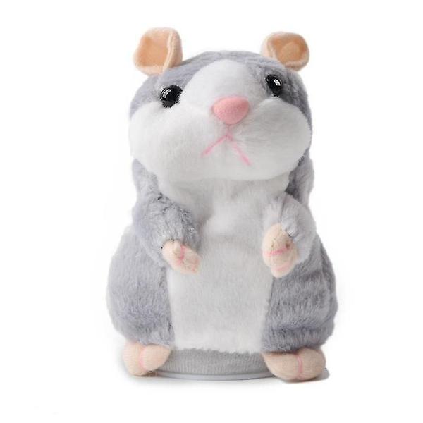 Imagem de Brinquedo de pelúcia elétrico Wokex Smart Walking Hamster Road Grey