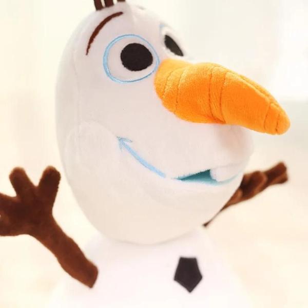 Imagem de Brinquedo de Pelúcia Frozen Olaf - 30cm e 50cm - Boneco de Neve Macio para Crianças