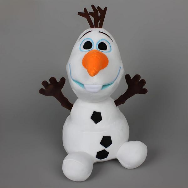 Imagem de Brinquedo de Pelúcia Frozen Olaf - 30cm e 50cm - Boneco de Neve Macio para Crianças