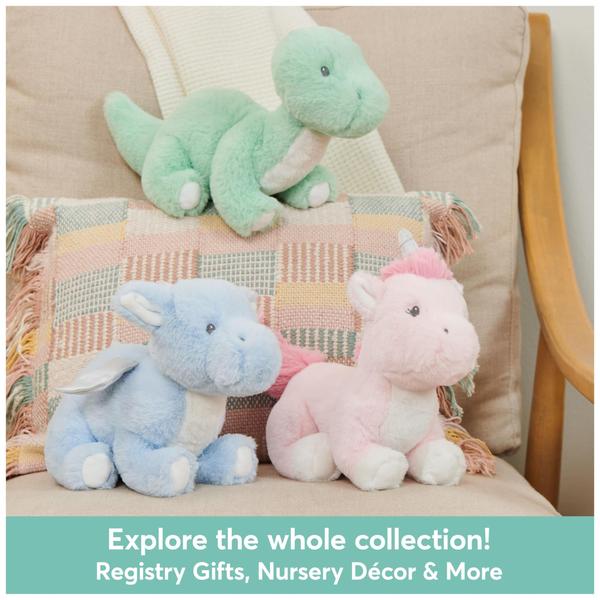 Brinquedo de pelúcia GUND Baby Fern Dinosaur para bebês e crianças pequenas Imagem de Brinquedo de pelúcia GUND Baby Fern Dinosaur para bebês e crianças pequenas