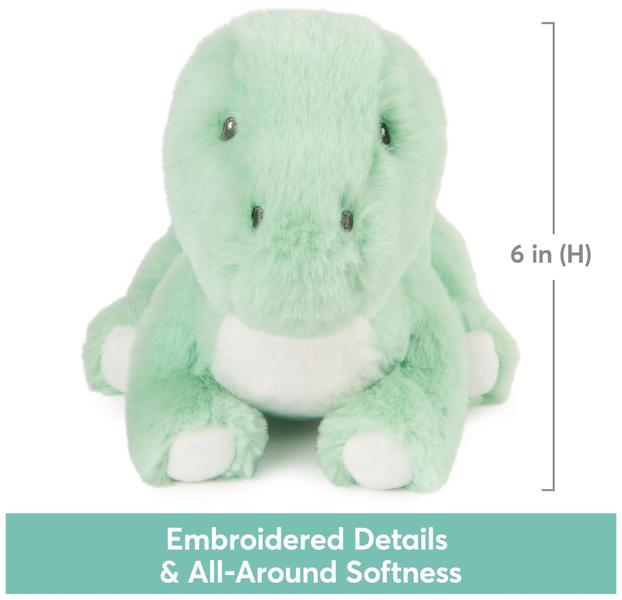 Brinquedo de pelúcia GUND Baby Fern Dinosaur para bebês e crianças pequenas Imagem de Brinquedo de pelúcia GUND Baby Fern Dinosaur para bebês e crianças pequenas