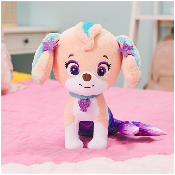 Imagem de Brinquedo de pelúcia GUND PAW Patrol Coral Mer-Pup Brinquedo oficial de 23 cm