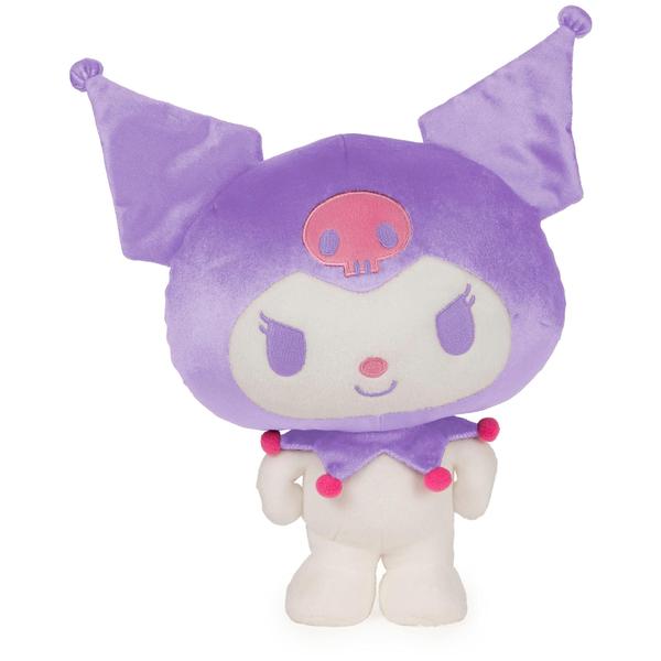 Imagem de Brinquedo de pelúcia GUND Sanrio Hello Kitty Kuromi 9,5” roxo/branco