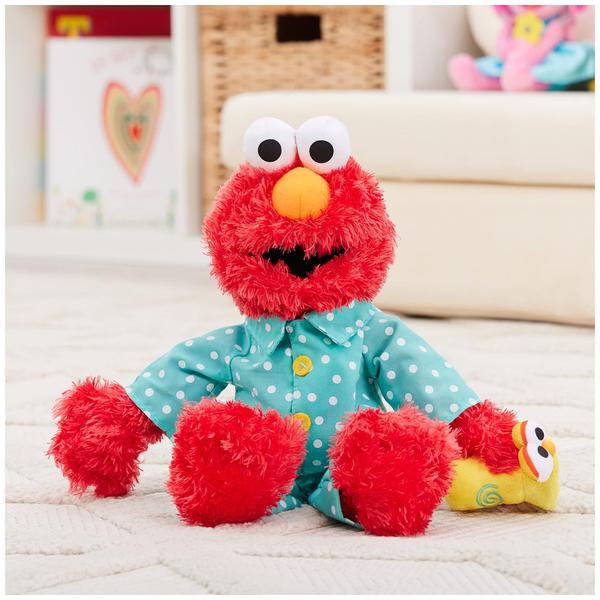 Imagem de Brinquedo de pelúcia GUND Sesame Street Bedtime Elmo Muppet 30 cm vermelho