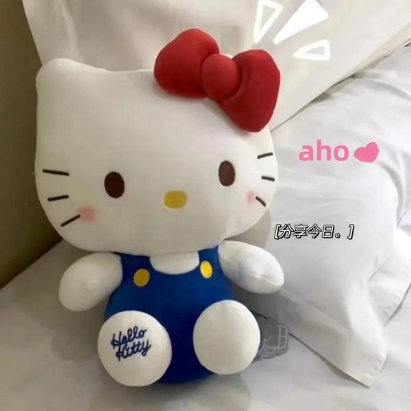 Imagem de Brinquedo de Pelúcia Hello Kitty e Kuromi Sanrio - Travesseiro para Meninas