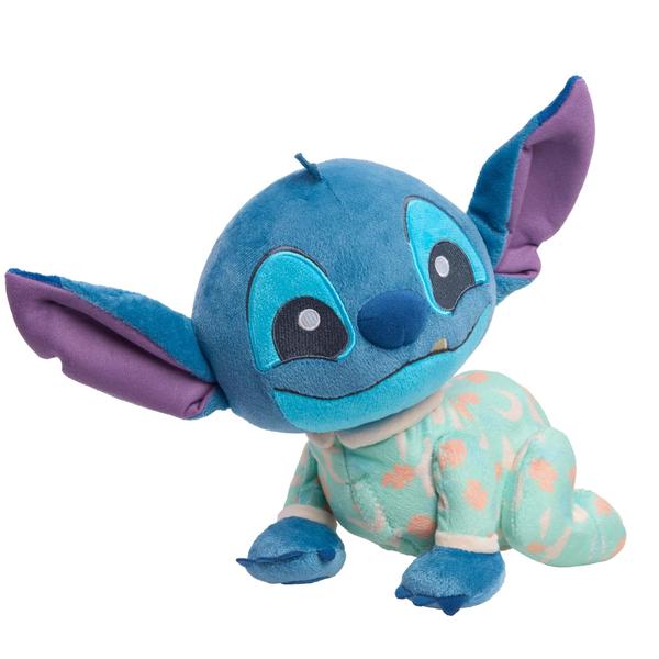 Imagem de Brinquedo de pelúcia Just Play Disney Baby Musical Crawling Pal Stitch