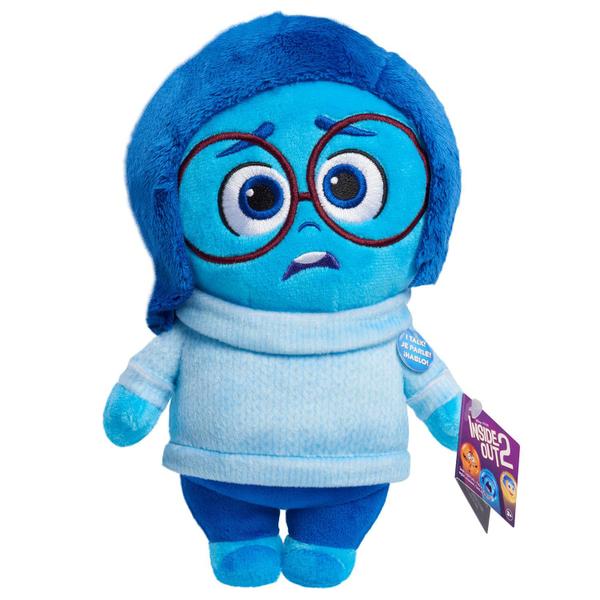 Imagem de Brinquedo de pelúcia Just Play Inside Out 2 Talk It Out Sadness 19 cm