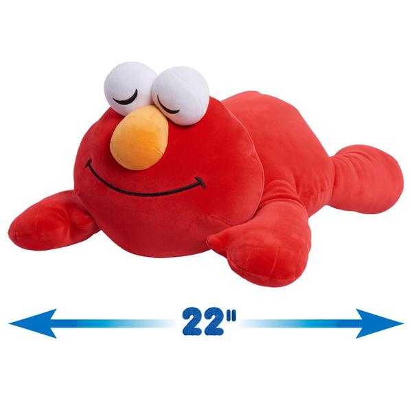 Imagem de Brinquedo de pelúcia Just Play Sesame Street Sleepy Friends Elmo 56cm