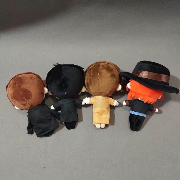 Brinquedo de pelúcia LIZAKI Anime Dazai Osamu Nakahara Chuuya 20cm Imagem de Brinquedo de pelúcia LIZAKI Anime Dazai Osamu Nakahara Chuuya 20cm